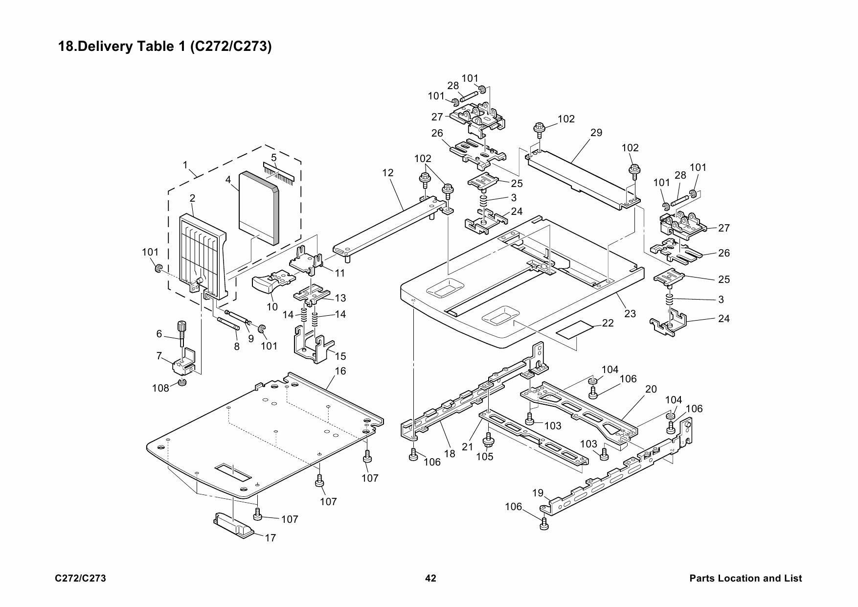 RICOH Aficio DX4545 C272 Parts Catalog-3